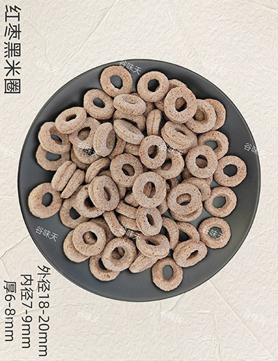 红枣黑米圈
